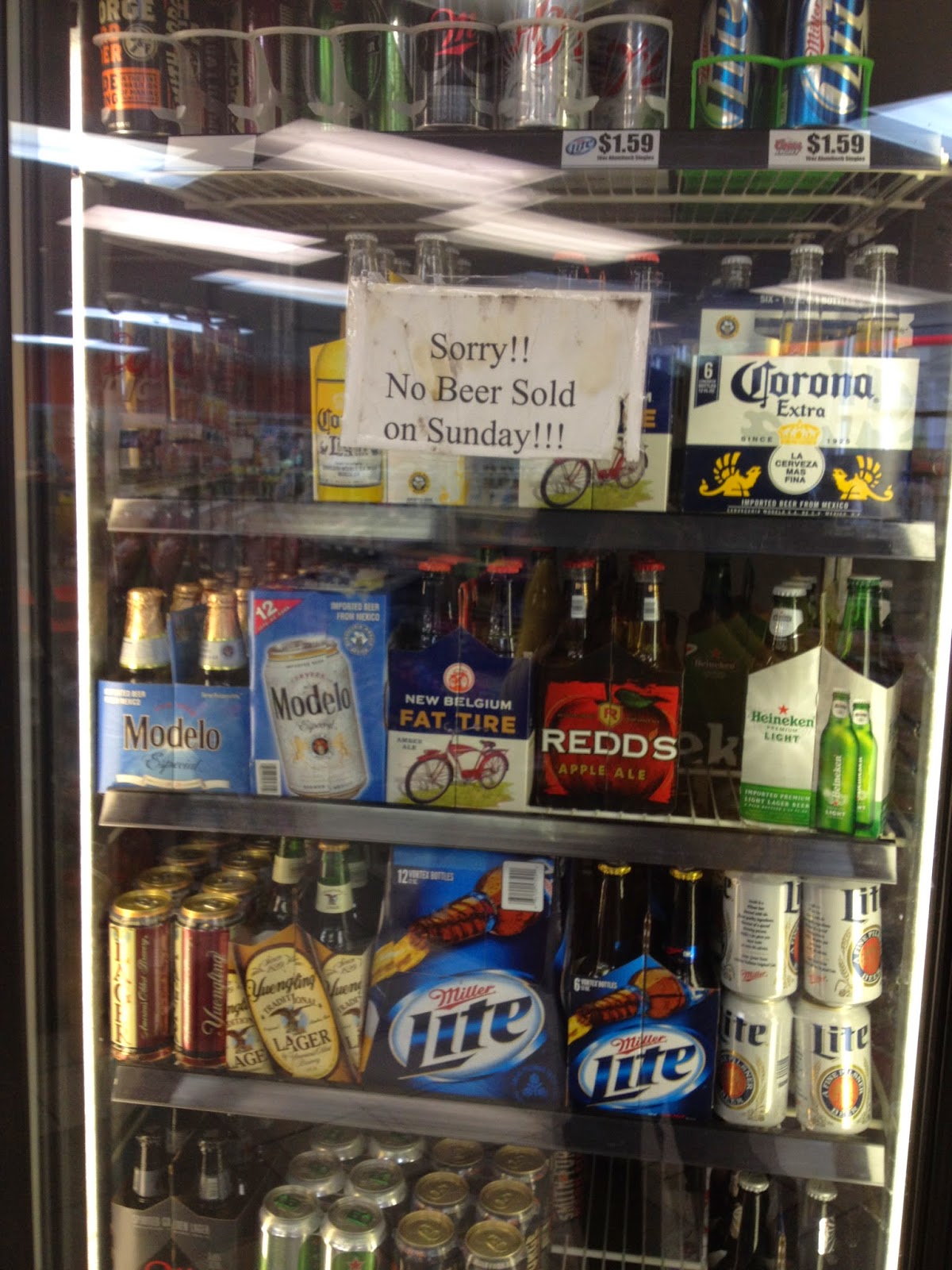 Do they sell beer in Alabama on Sundays?
